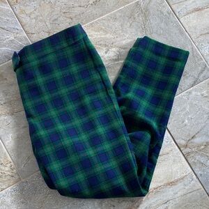 Vineyard Vines ladies Christmas tartan plaid wool pants